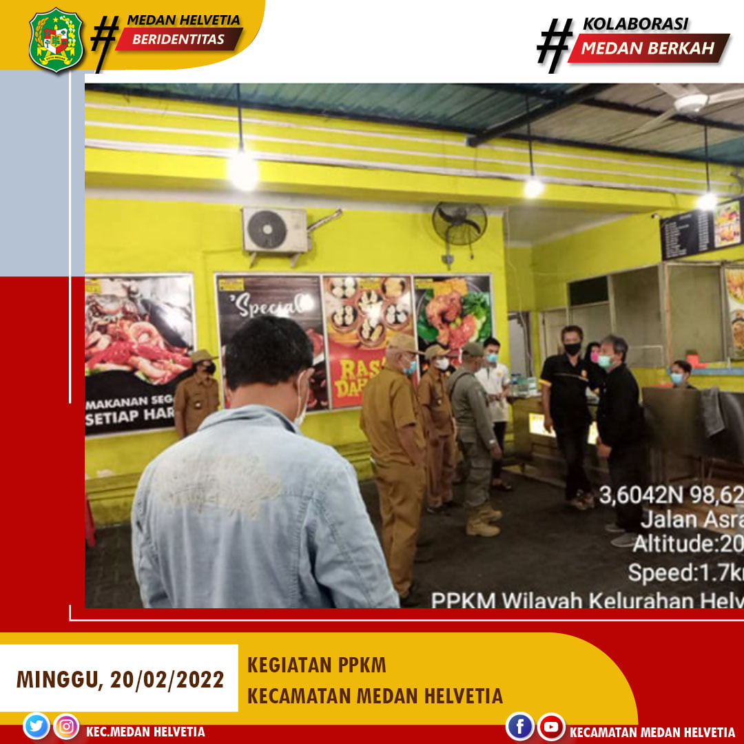 Kegiatan PPKM Minggu Tanggal 20 Februari 2022